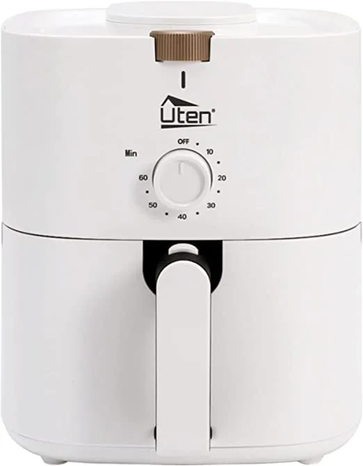 Air Fryer Oven Uten White 4L Manual Air Fryers with Rapid Air Circulation